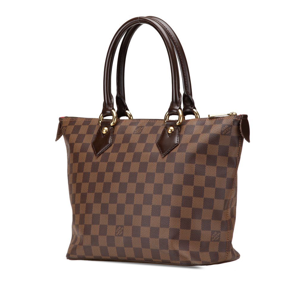 Louis Vuitton Damier Ebene Saleya PM - Back view