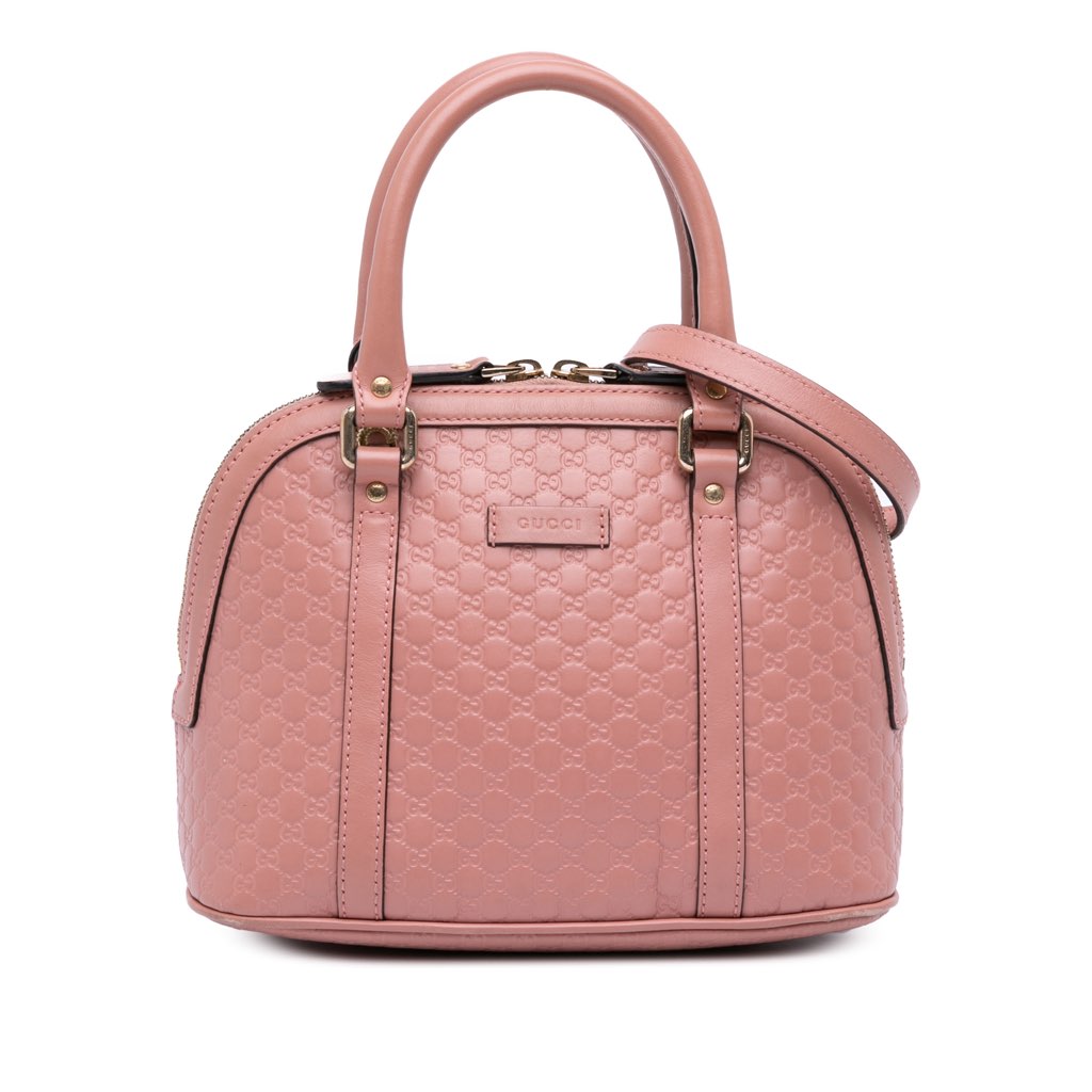 Gucci Mini Microguccissima Dome Satchel