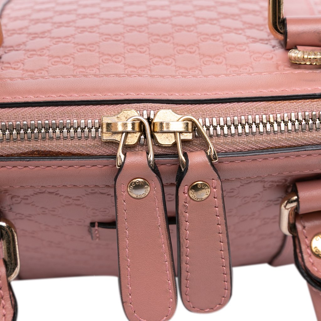 Gucci Mini Microguccissima Dome Satchel - Detail 2