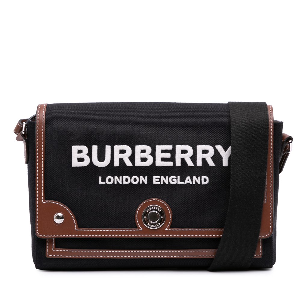 Burberry Canvas Horseferry Note Crossbody