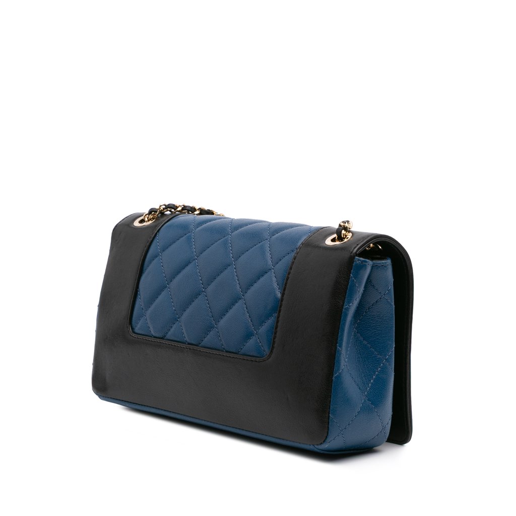 Chanel Small Bicolor Lambskin Mademoiselle Flap - 2