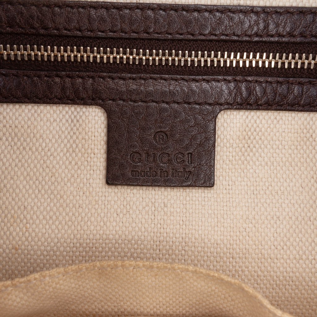 Gucci Medium GG Canvas Web Dressage Tote - 5