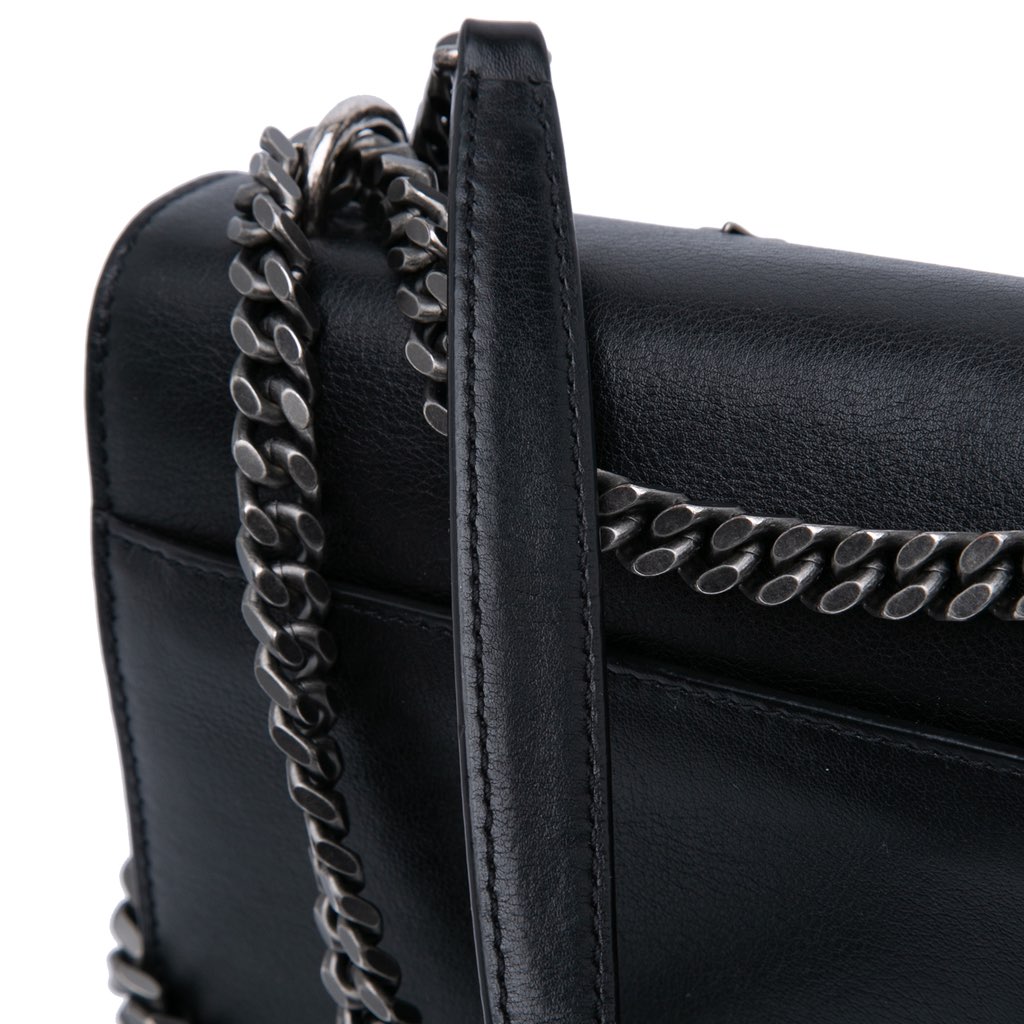 Saint Laurent Medium Leather Monogram Stars and Hearts Sunset Crossbody - Image 12