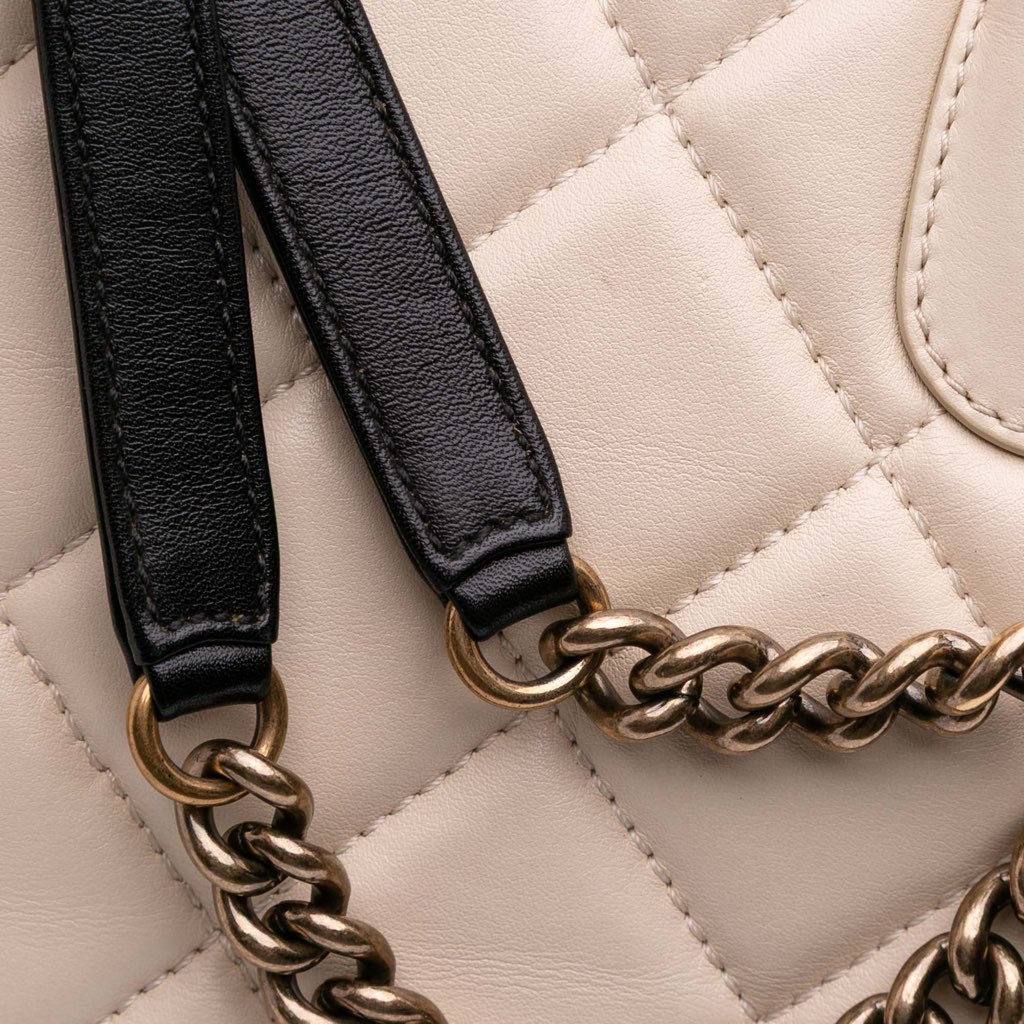 Chanel Quilted Calfskin Portobello Satchel - Detail 2