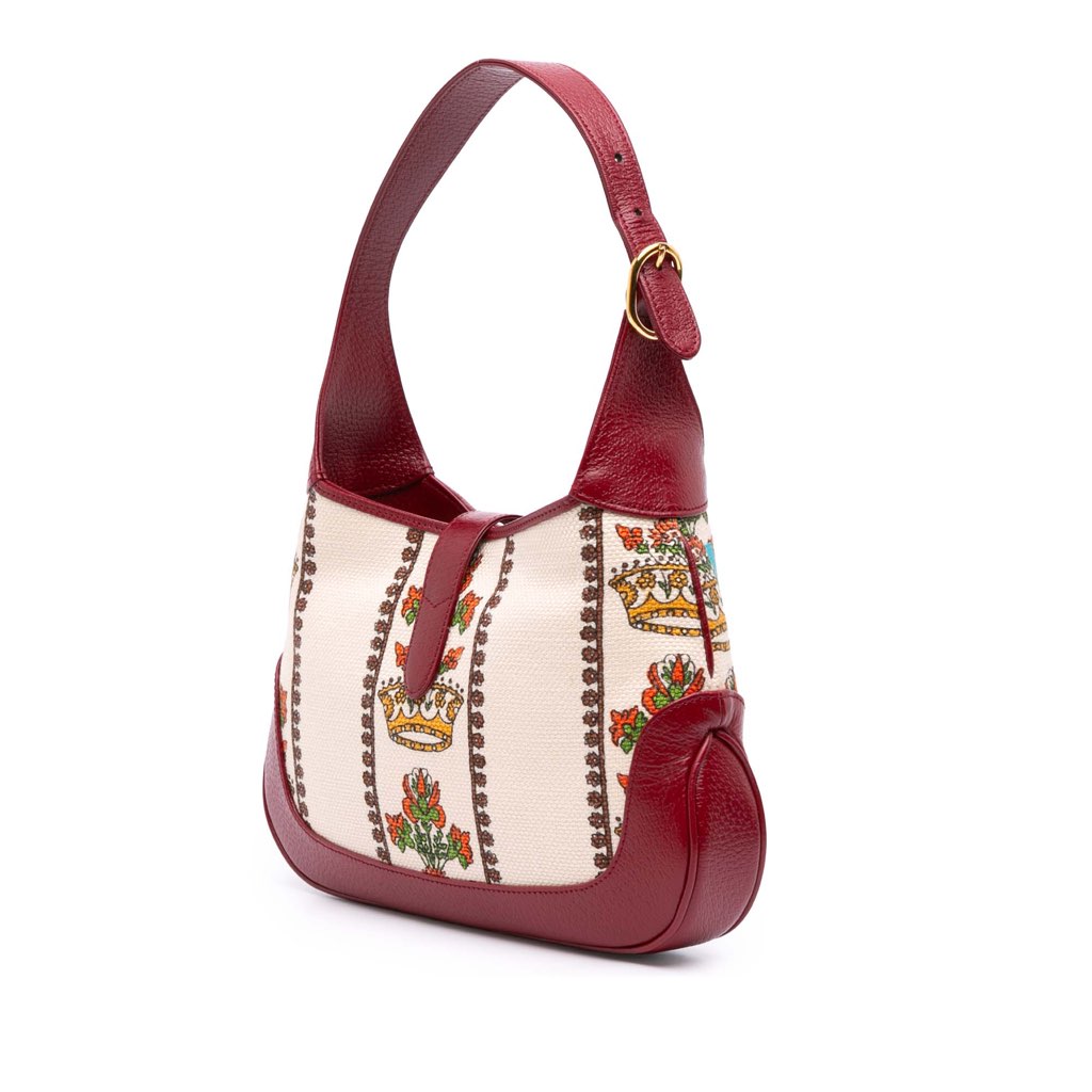 Gucci Small Canvas 100 Centennial Music Jackie 1961 Crossbody - 2