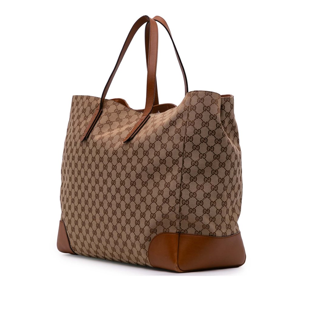 Gucci GG Canvas Web Tote - 2