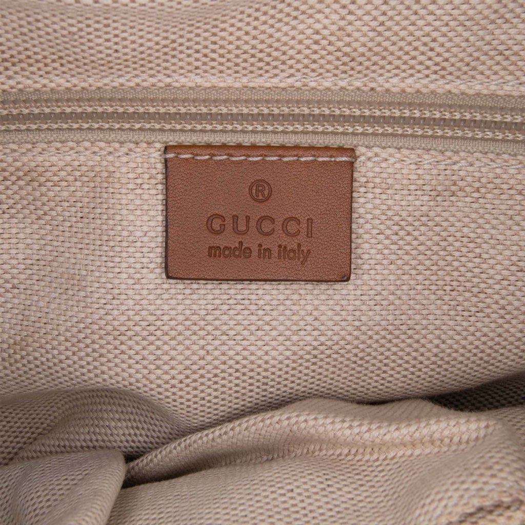 Gucci GG Canvas Web Tote - 5