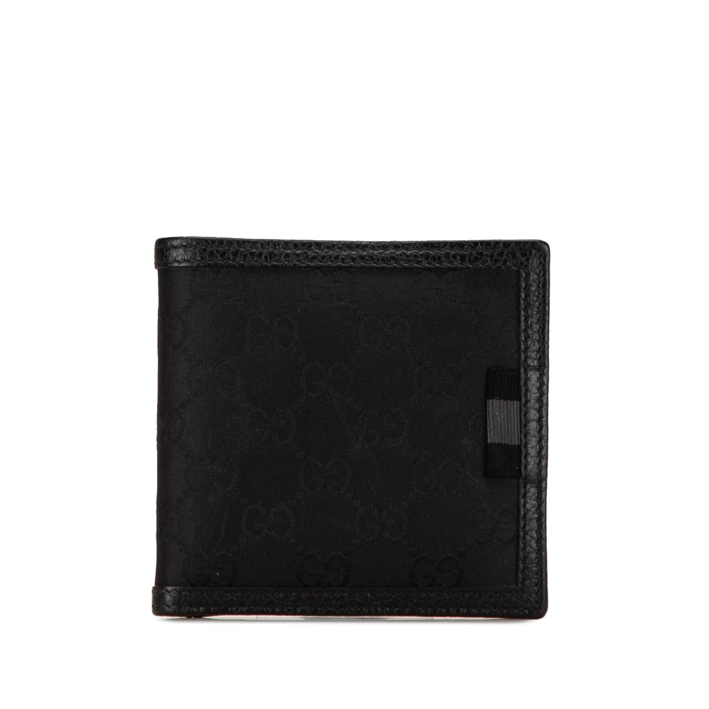 Gucci GG Canvas Web Bifold Wallet