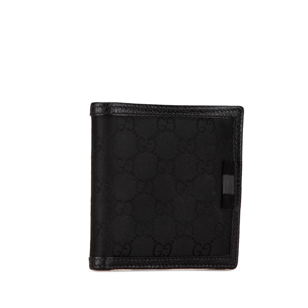 Gucci GG Canvas Web Bifold Wallet - 2