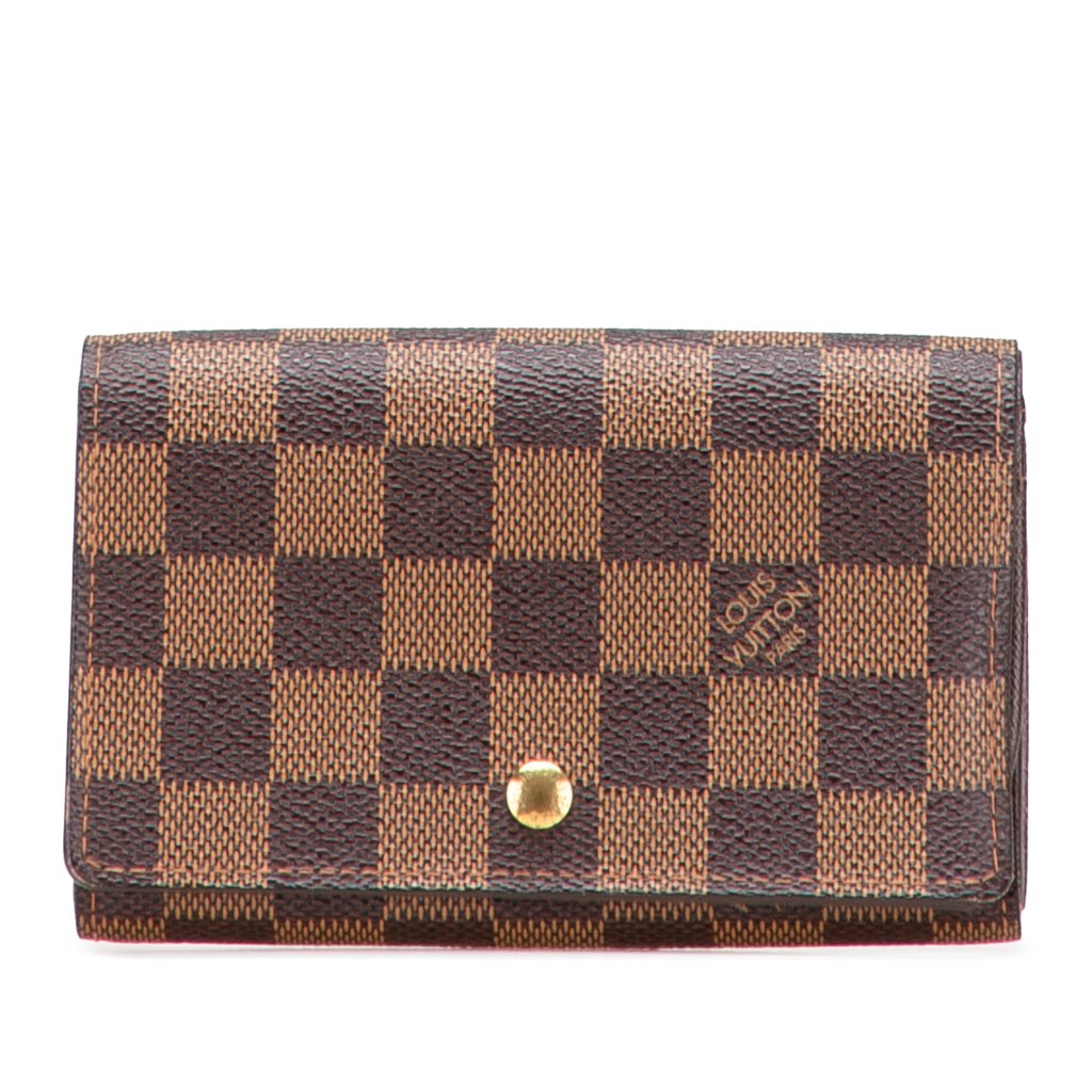 Louis Vuitton Damier Ebene Porte Monnaie Tresor Wallet