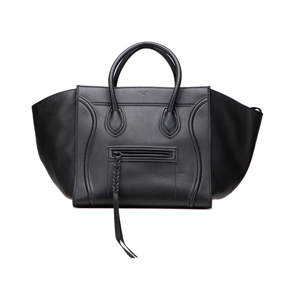 Celine Medium Grained Calfskin Phantom Luggage Tote