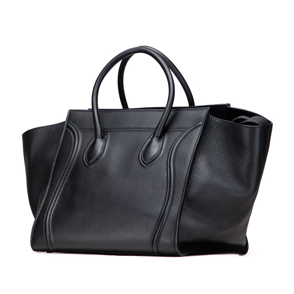 Celine Medium Grained Calfskin Phantom Luggage Tote - 2