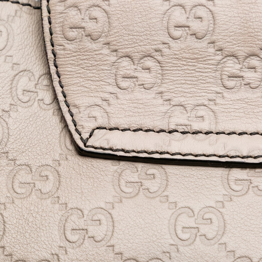 Gucci Large Guccissima Emily Chain Shoulder Bag - Image 10