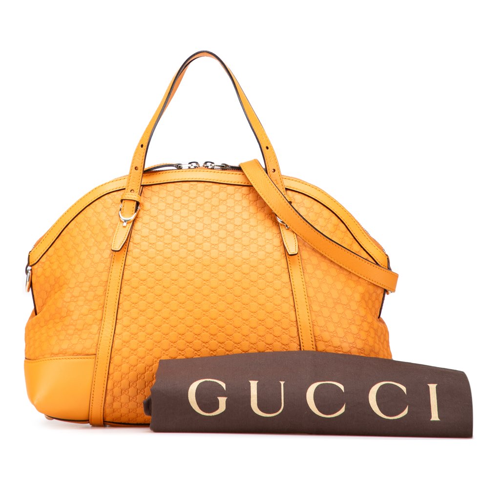 Gucci Large Microguccissima Nice Dome Satchel - Image 15