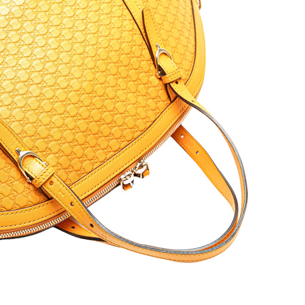 Gucci Large Microguccissima Nice Dome Satchel - Image 12