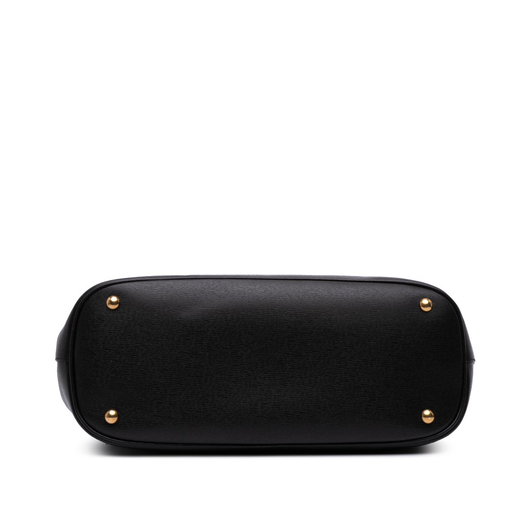 Gucci Medium Leather Bright Bit Satchel - 3