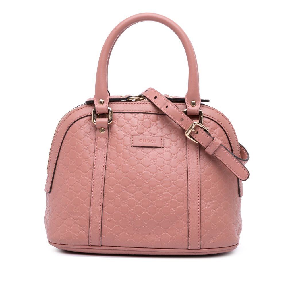 Gucci Mini Microguccissima Dome Satchel