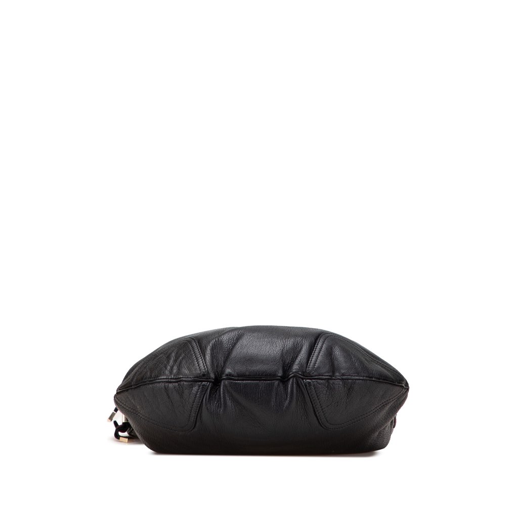 Gucci Large Leather Web Princy Hobo - 3