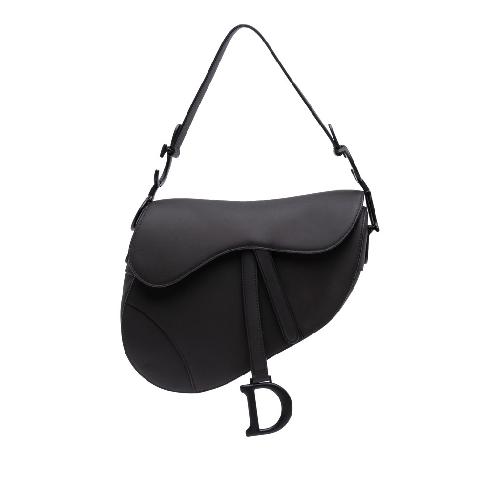 Dior Ultra Matte Calfskin Saddle Bag