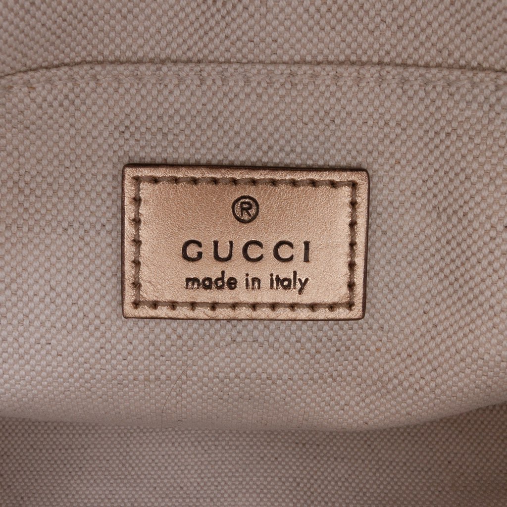 Gucci Small Metallic Calfskin Blondie Crossbody - Side view