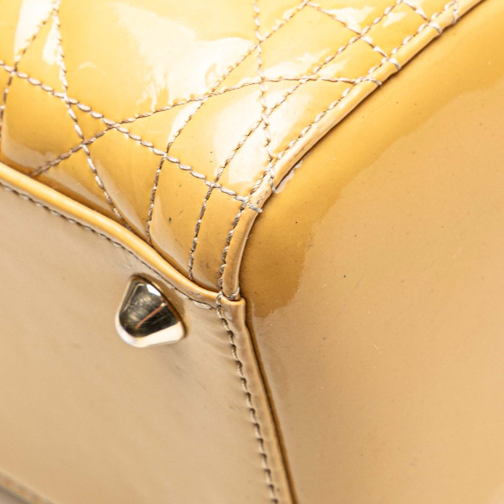 Dior Large Patent Cannage Lady Dior - Image 13