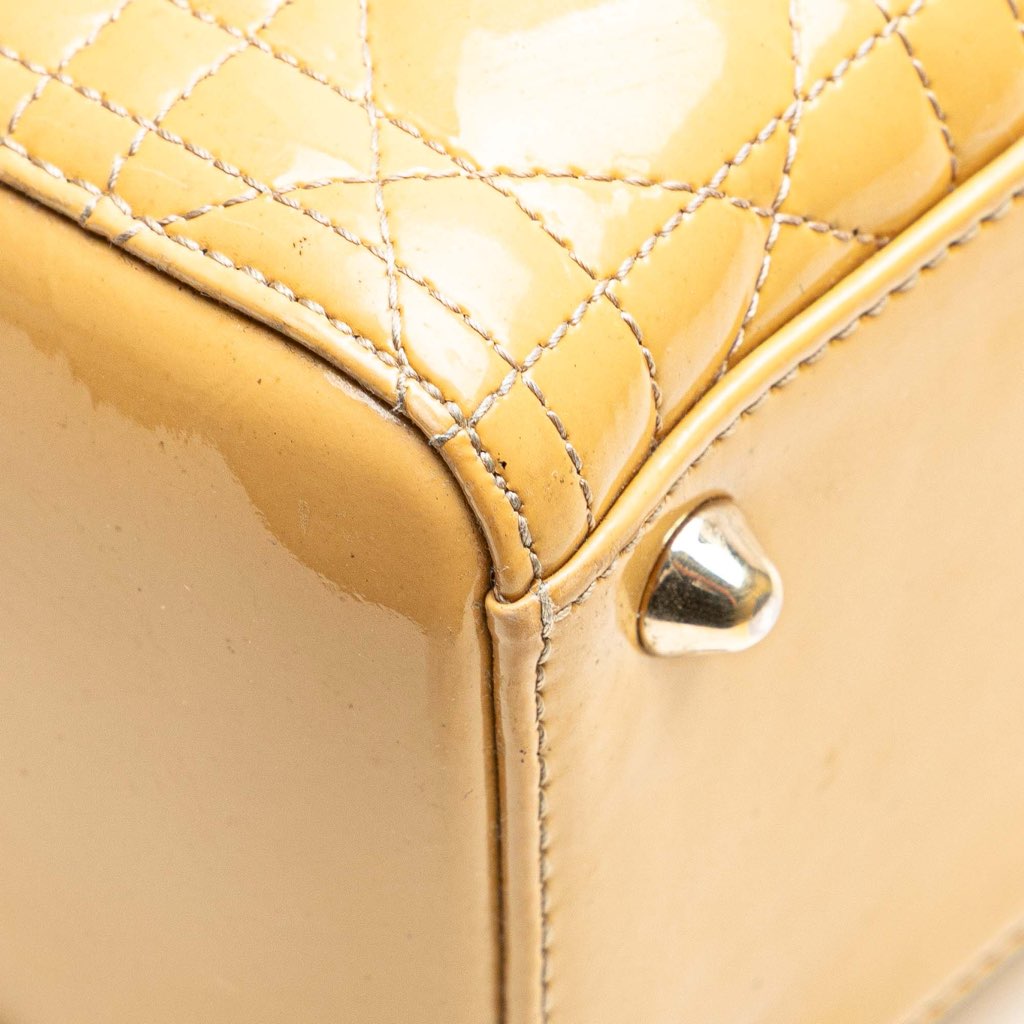 Dior Large Patent Cannage Lady Dior - Image 12