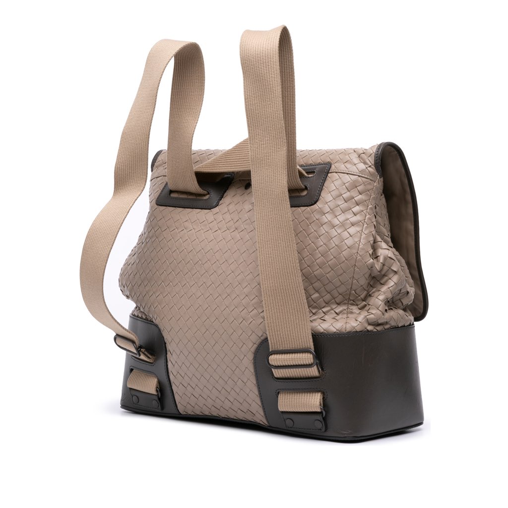 Bottega Veneta Nappa Intrecciato Backpack - Back view
