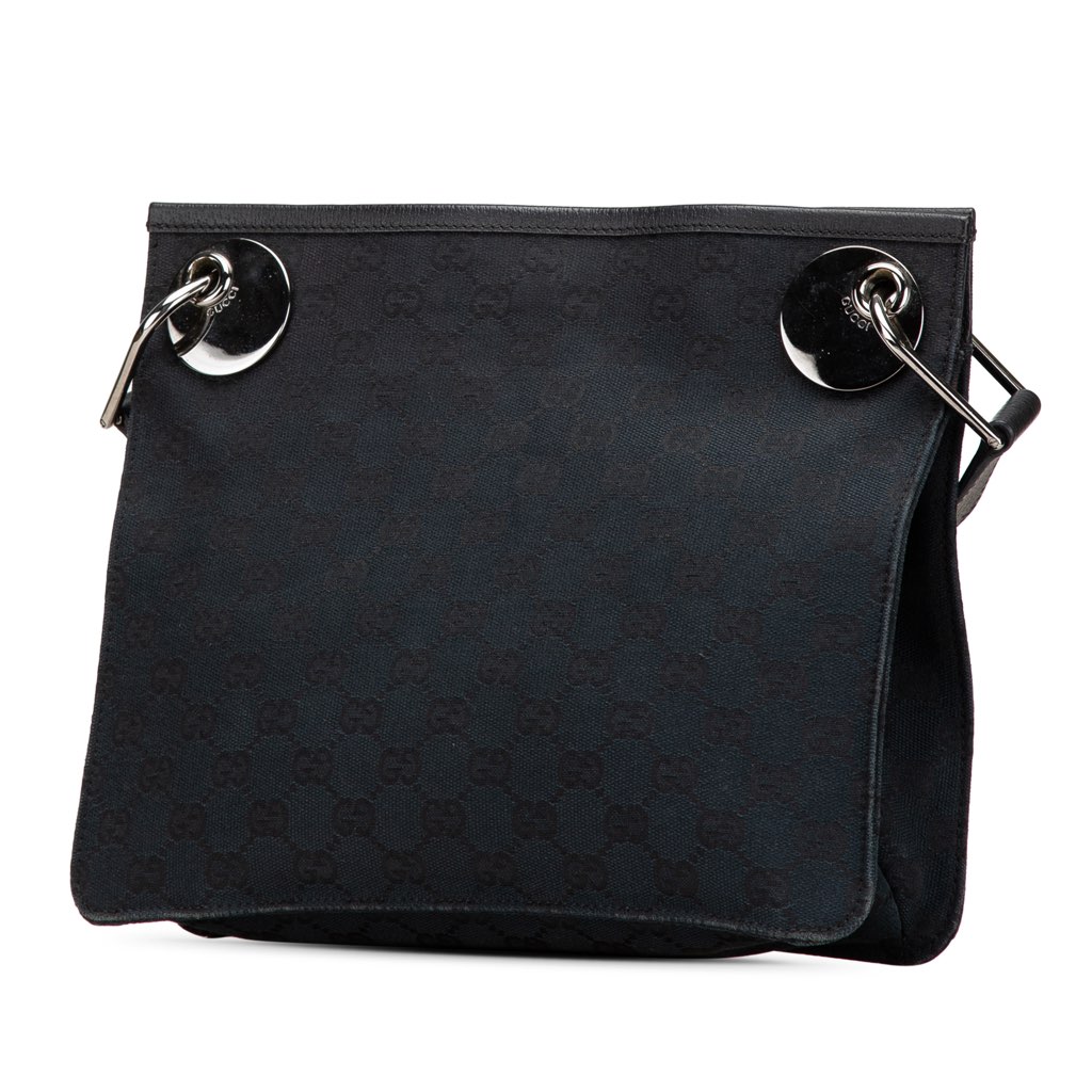 Gucci GG Canvas Eclipse Crossbody - Back view