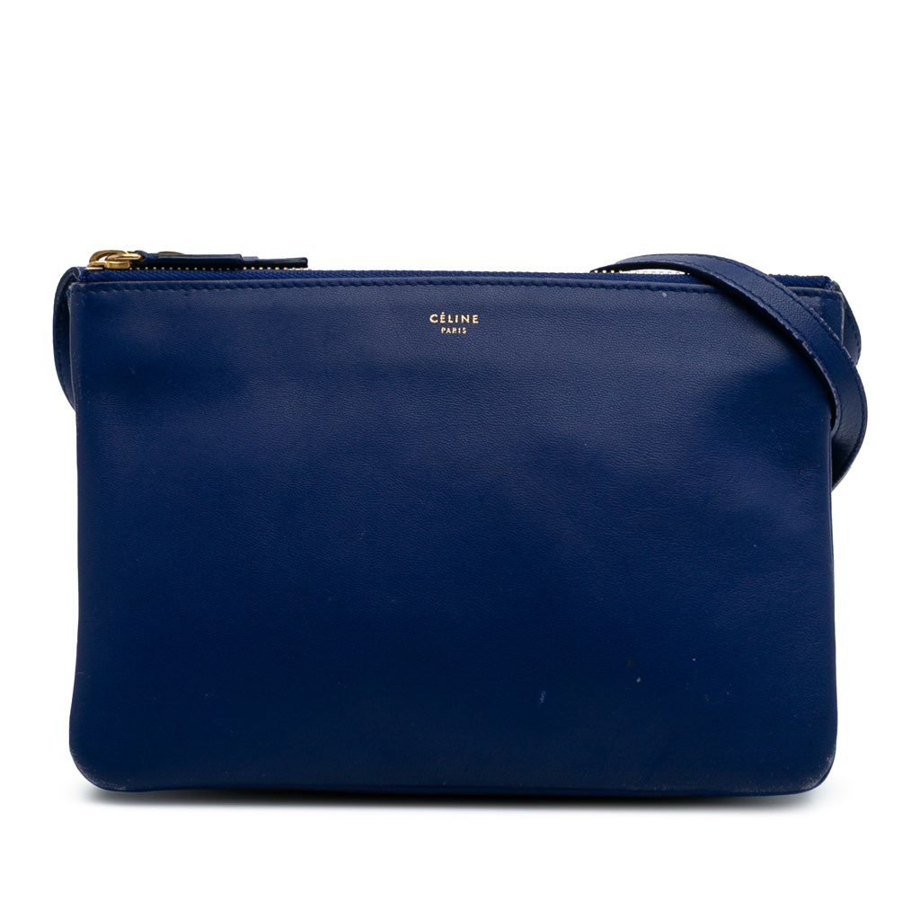 Celine Small Lambskin Trio Crossbody