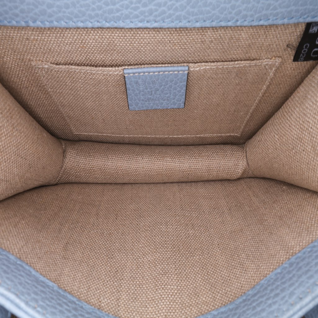 Gucci Small Dollar Calfskin Interlocking G Crossbody - 5