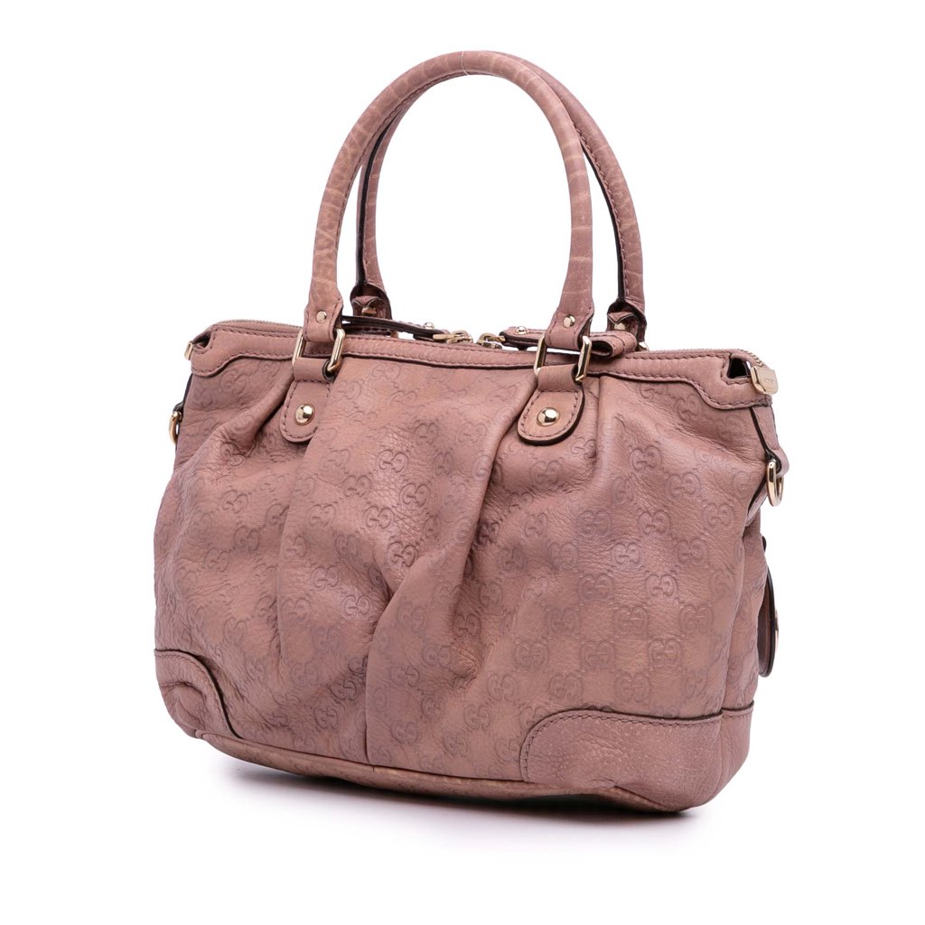 Gucci Guccissima Sukey Satchel - Back view