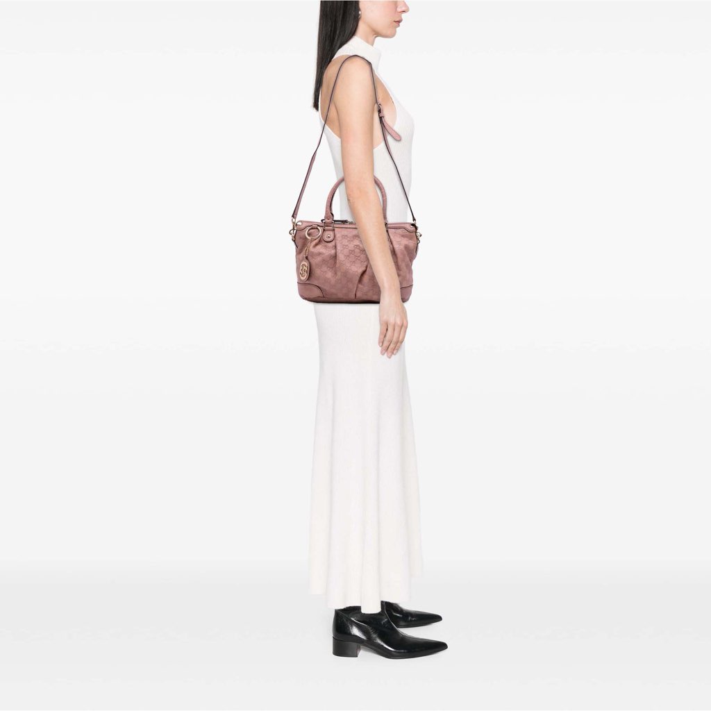 Gucci Guccissima Sukey Satchel - Image 13