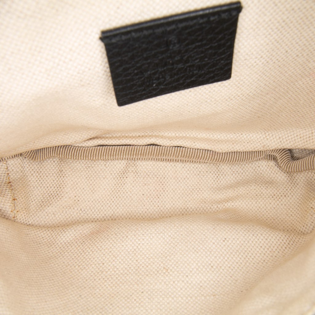 Gucci Small Grained Calfskin Logo Belt Bag - 4