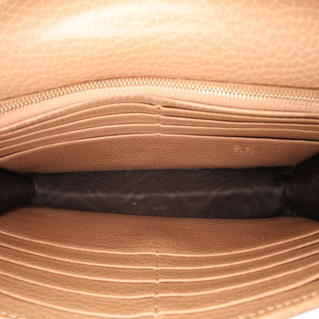 Gucci Interlocking G Dollar Calfskin Wallet on Chain - 4