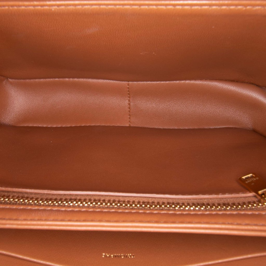 Celine Teen Triomphe Coated Canvas and Calfskin Triomphe Crossbody - 4