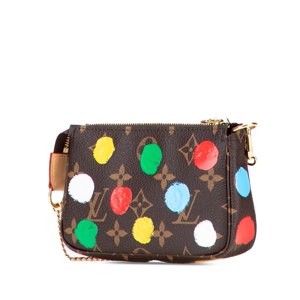 Louis Vuitton Yayoi Kusama Monogram Painted Dots Mini Pochette Accessoires - 2