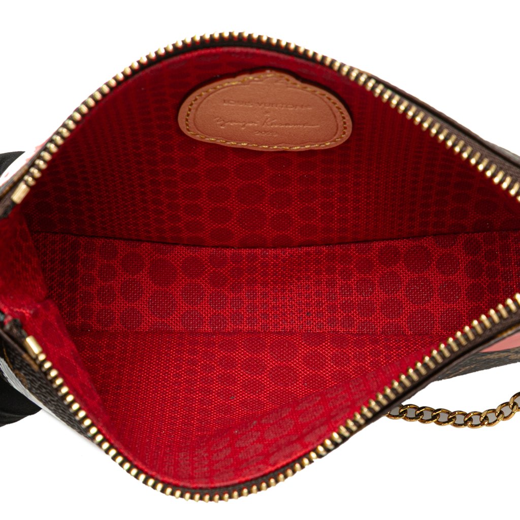 Louis Vuitton Yayoi Kusama Monogram Painted Dots Mini Pochette Accessoires - 4