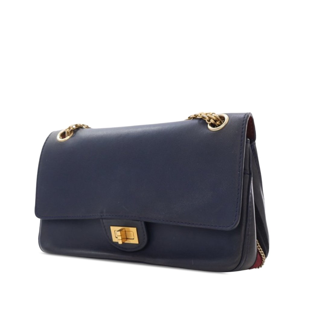 Chanel Reissue 2.55 Calfskin Medallion Nude Double Flap 226 - 2