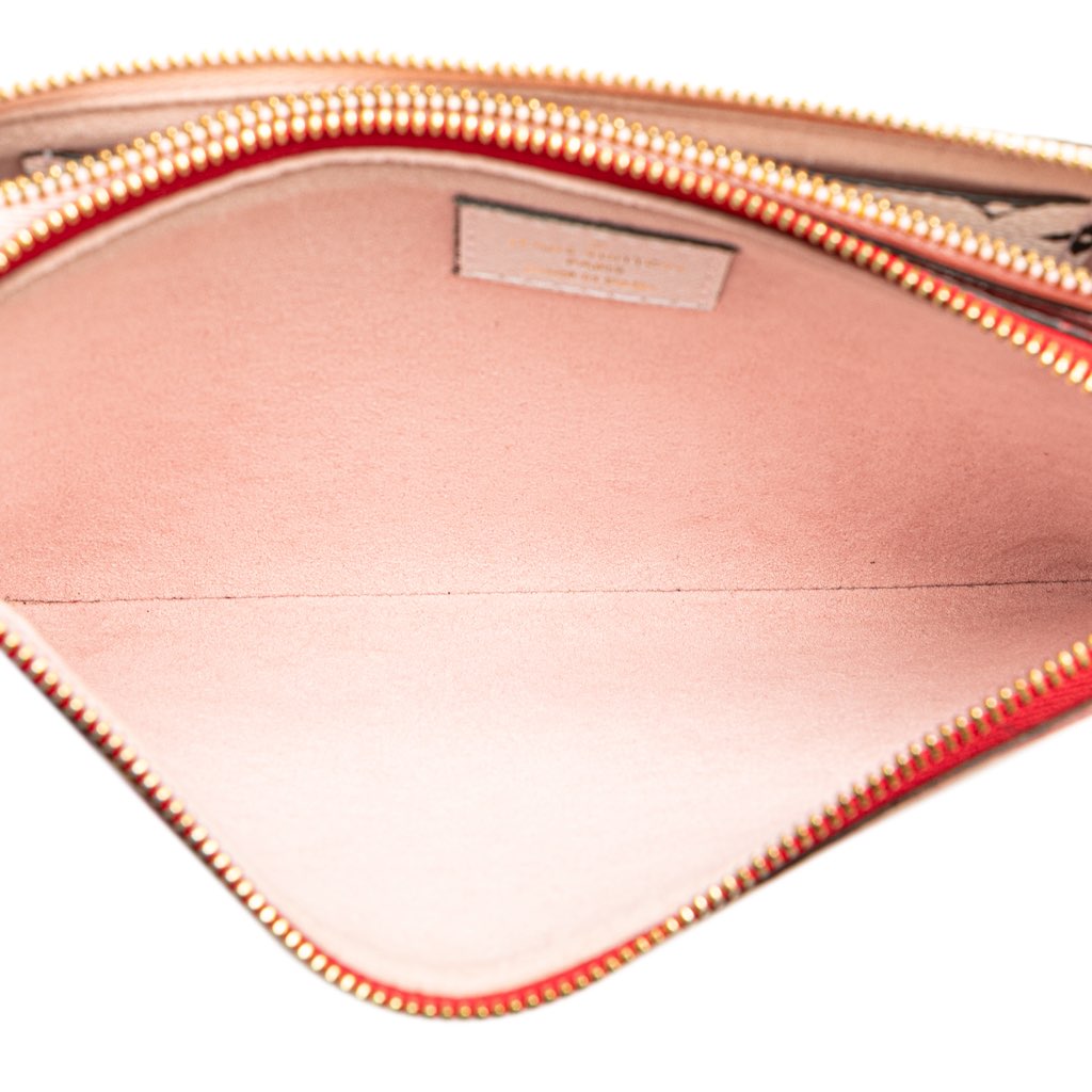 Louis Vuitton Limited Edition Monogram Giant Double Zip Pochette - 4