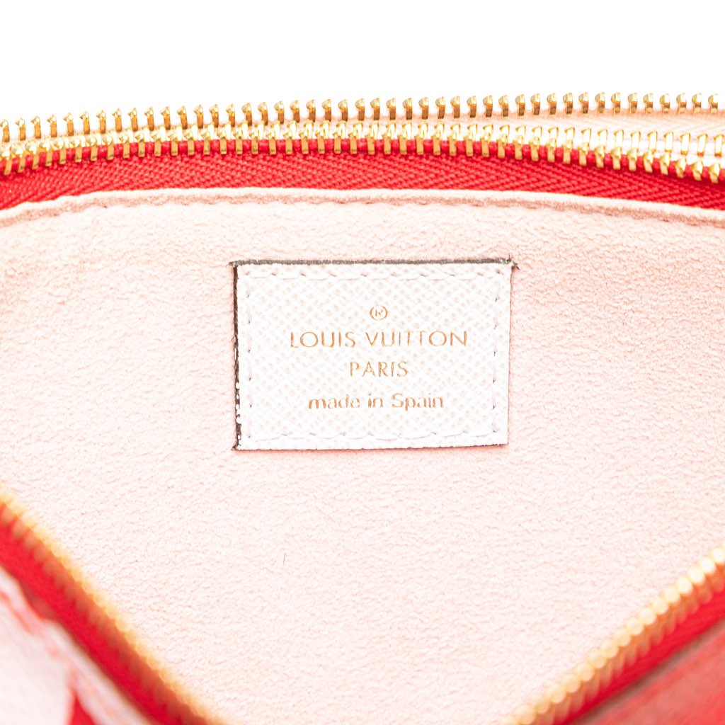 Louis Vuitton Limited Edition Monogram Giant Double Zip Pochette - Detail 1