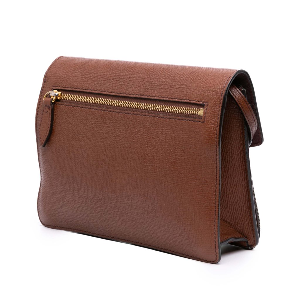 Burberry Small Leather and House Check Canvas Derby Macken Crossbody - 2