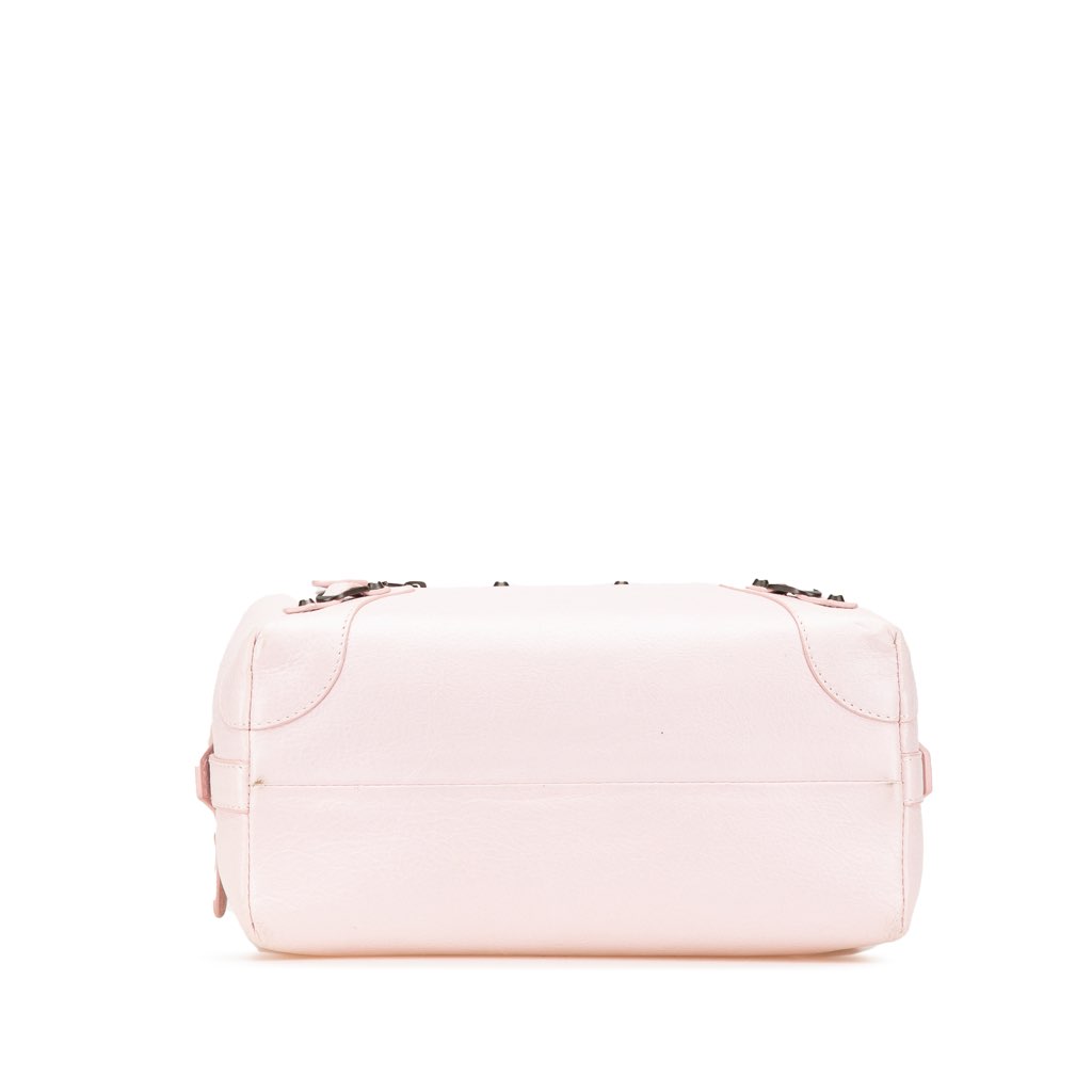 Balenciaga Lambskin Motocross Classic Toiletry Pouch - Image 6