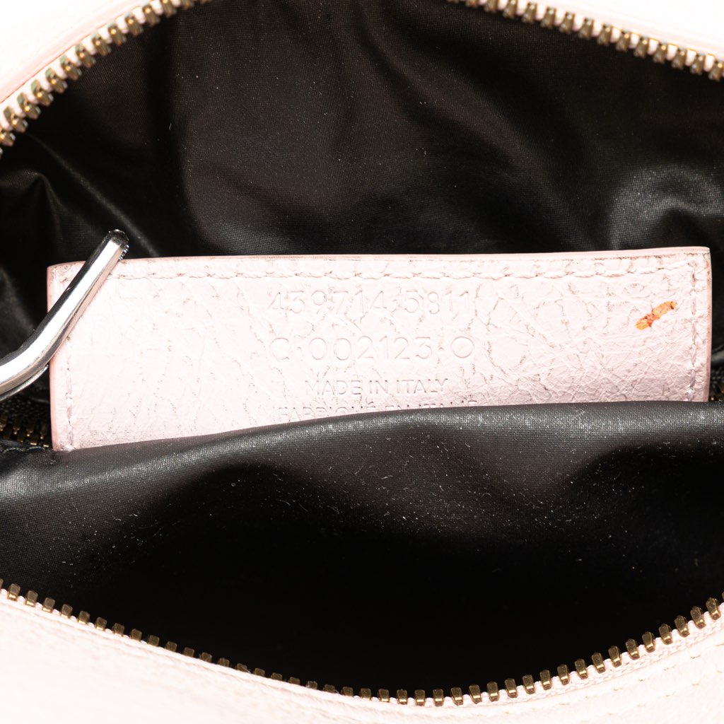 Balenciaga Lambskin Motocross Classic Toiletry Pouch - Detail 1