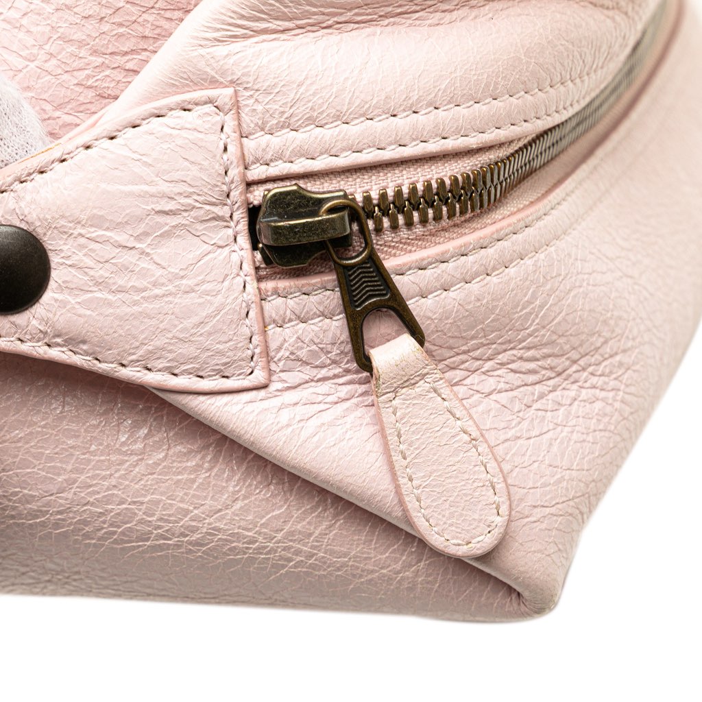 Balenciaga Lambskin Motocross Classic Toiletry Pouch - Image 12