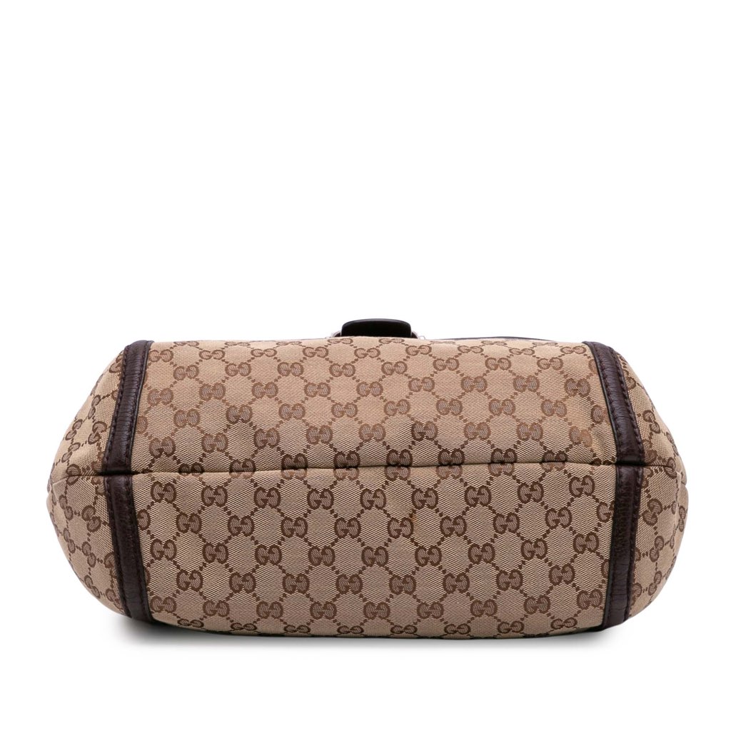 Gucci Large GG Canvas Techno Horsebit Satchel - 3