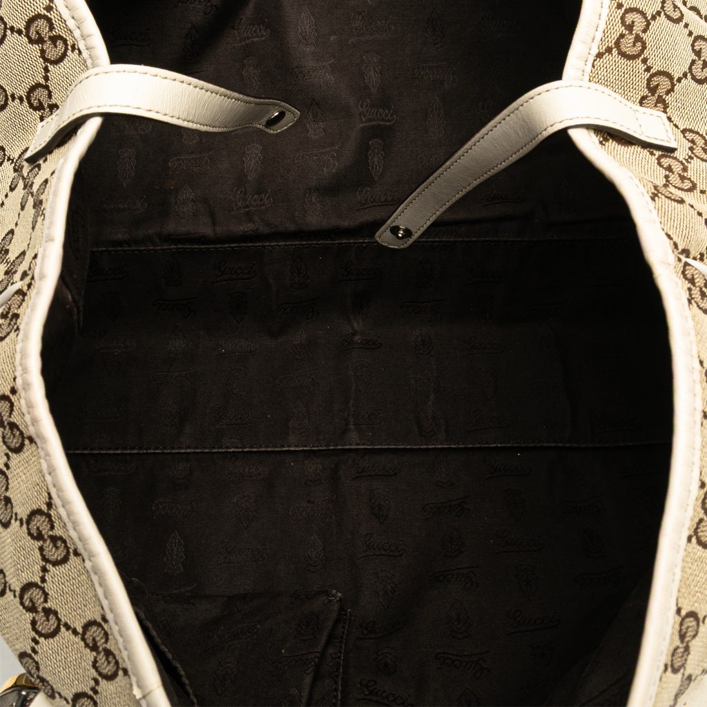 Gucci Large GG Canvas Twins Tote - 4