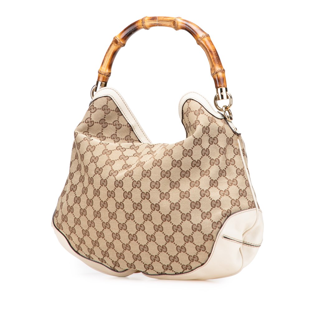 Gucci Medium GG Canvas Peggy Satchel - 2