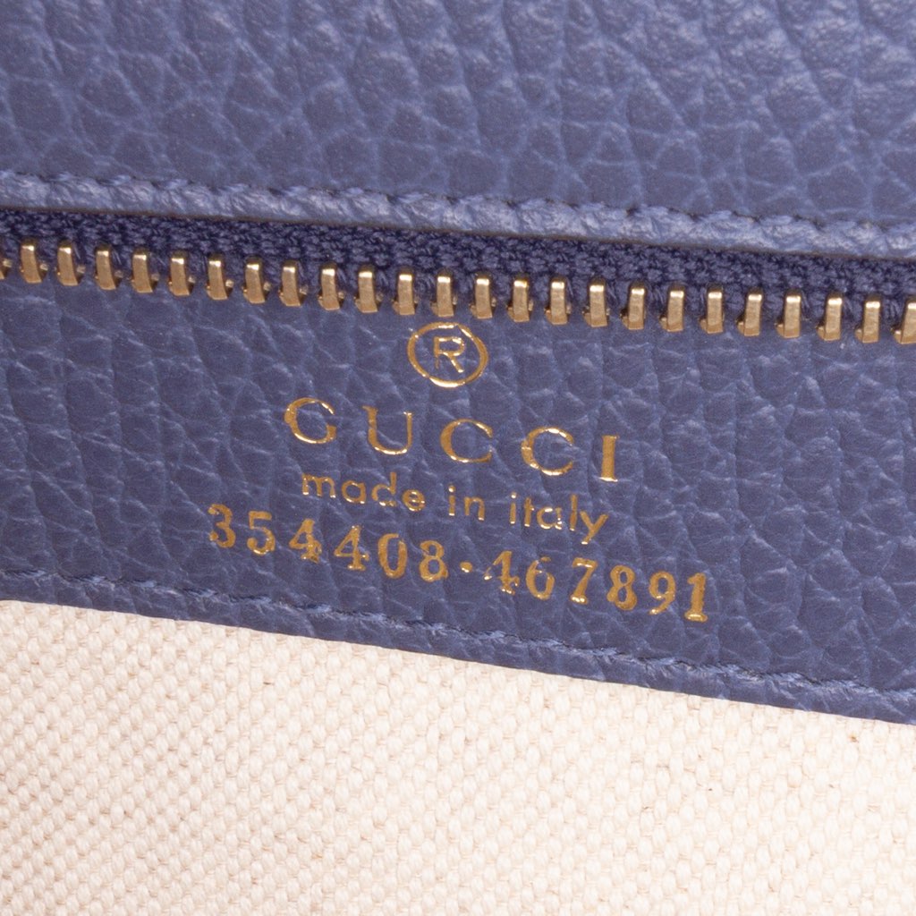 Gucci Medium Leather Swing Tote - Detail 1