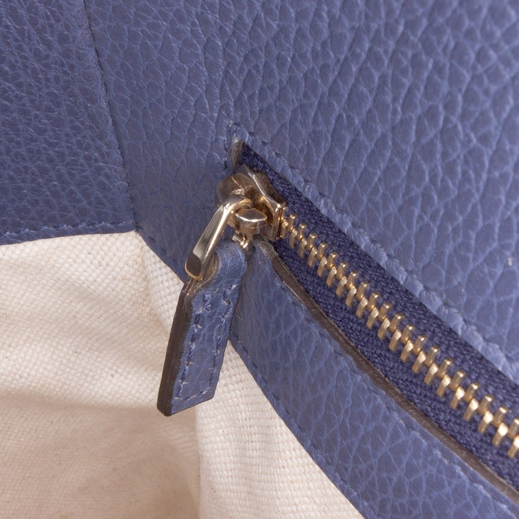 Gucci Medium Leather Swing Tote - Detail 2