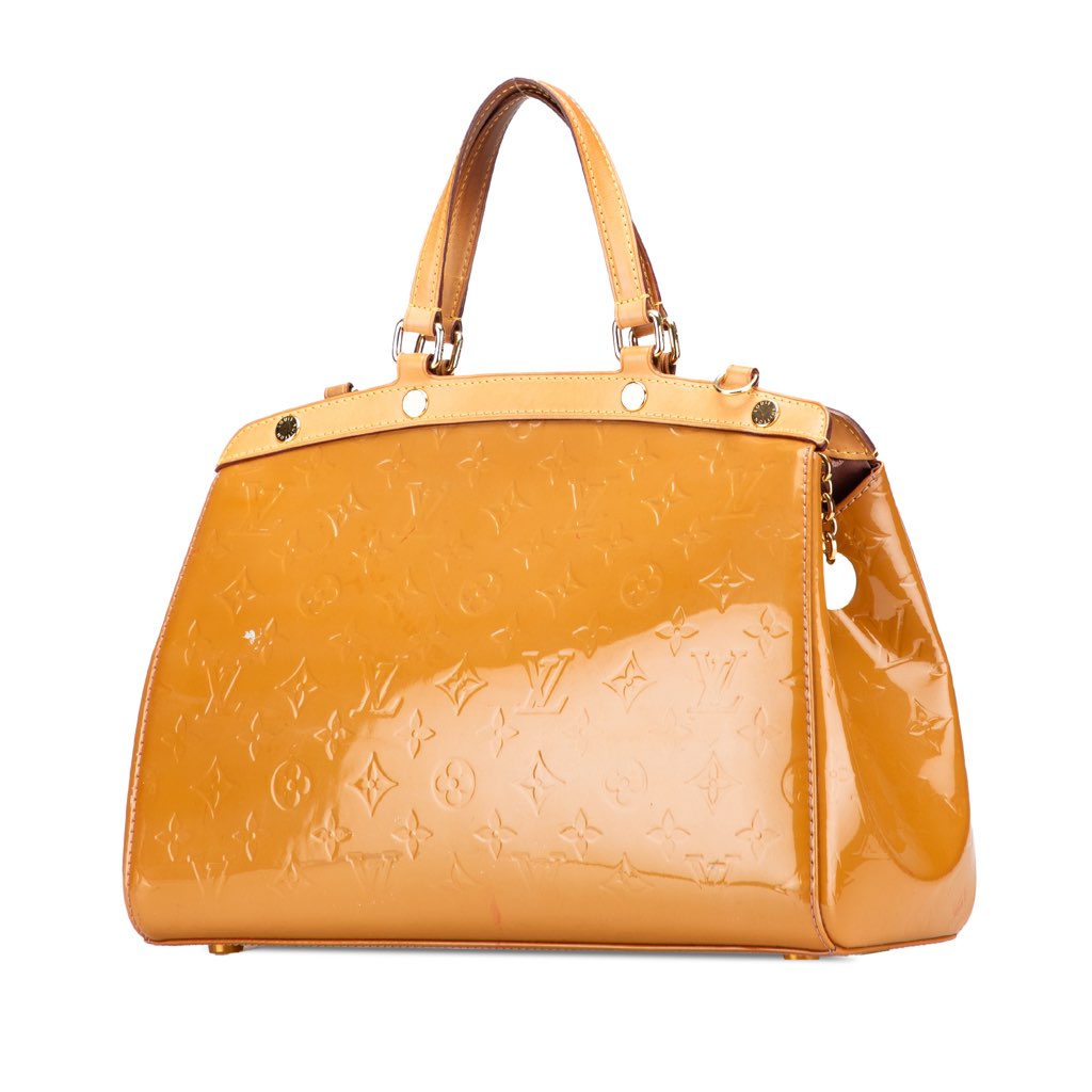 Louis Vuitton Monogram Vernis Brea MM - Back view